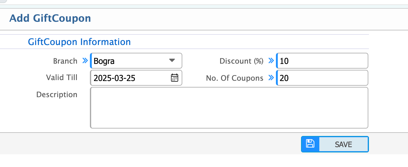 Add coupon system